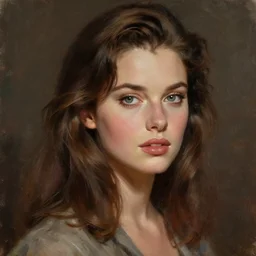 perfectly - portrait of a beautiful female french movies character, 8 0 s movie poster style, intricate, highly detailed, digital painting, loose brush strokes, realistic shaded lighting, artstation, concept art, smooth, sharp focus, illustration, realism, oil painting, unreal engine 5, 8 k, art by sam spratt and peter mohrbacher