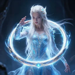 elden ring character, an entity made of magical energy with long weightless hair, they were once human now they are a conduit for magic. volumetric lighting, masterpiece, sharp focus by leesha hannigan, ross tran, kai carpenter.