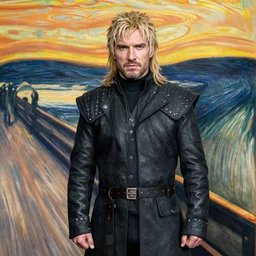 david hasselhoff in game of thrones, smash tech kid quest, edvard munch