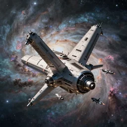 wide angle shot of a solitary angular space station, huge gargantuan scale, tiny ships docking, science fiction render highly detailed and intricate, 8 k octane render, chromatic aberration, vast nebula, trending on artstation, lush muted neon lighting. chiaroscuro