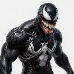 chuck norris like venom, digital painting, extremely detailed, 4 k, intricate, brush strokes, mark arian, artgerm, bastien lecouffe