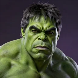 hulk with the face of jacque fresco