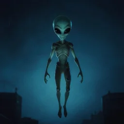 alien floating through my wall at night coming to abduct me