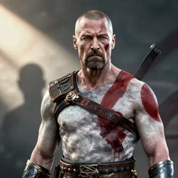 Walter White as Kratos