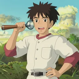 still image from the new studio ghibli animated film'aaron judge is broken'