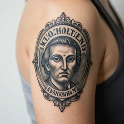 detailed alcoholics anonymous tattoo