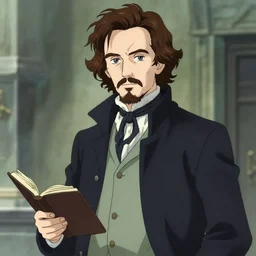 John Snow in anime style