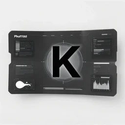 a futuristic interface ui hud, 8 k, horizontal, sleek black and white