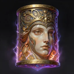 anthropomorphic hallow cylinder head in ionized thunderhammer fergie time knight, intricate, elegant, highly detailed face, wide angle, digital painting, artstation, concept art, sharp focus, illustration, art by artgerm, bob eggleton, stephen hickman, richard corben, wayne barlowe, greg rutkowski, alphonse mucha, 8 k