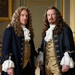 Walter White meeting Louis XIV
