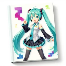 fractal hatsune miku playing tetris, romance novel cover, cookbook photo, in 1 9 9 5, y 2 k cybercore, industrial photography, still from a ridley scott movie
