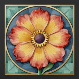 flower, ( ( art nouveau ) ), ( ( ( art deco ) ) ), ( ( ( precisionist ) ) ), ( detailed ), sharp focus, colorful, by ( escher ) and ( ( ( ( klimt ) ) ) ) and frank lloyd wright and hr geiger and ( ( botticelli ) )
