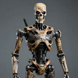 1 9 0 0 s portrait of a terminator robot