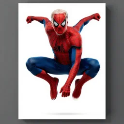 Joe Biden playing spider man on poster