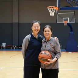 your mother is a basketball