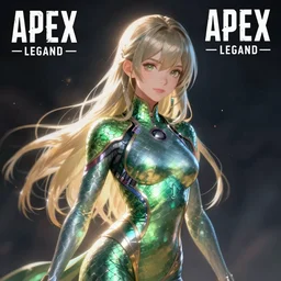 Mermaid  in apex legends as an anime character digital illustration portrait design by Ross Tran, artgerm detailed, soft lighting