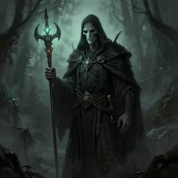 necromancer, trending on artstation, lovecraftian