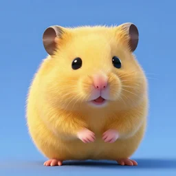 very beautiful portrait of an extremely cute and adorable yellow hamster, smooth, perfect face, fantasy, character design by mark ryden and pixar and hayao miyazaki, sharp focus, concept art, harvest fall vibrancy, intricate detail, cinematic lighting, hyperrealistic, 3 5 mm, diorama macro photography, 8 k, 4 k