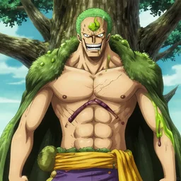 a horrid tree monster in one piece by eiichiro oda
