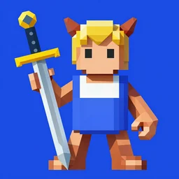 a stylized image of a creature with a sword, a character portrait by Michelangelo, polycount, antipodeans, low poly, y2k aesthetic, ps1 graphics
