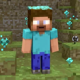 Minecraft diamond ore HD skin