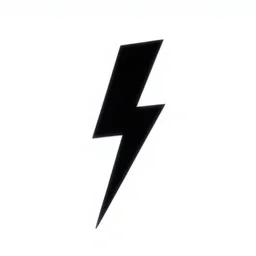 The flag of a country with a lightning bolt, svg, vexillology