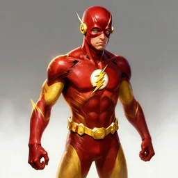 reverse flash concept art, trending on artstation, artgerm
