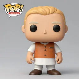 Funko pop of Narendra modi, concept art, 3d shading, 3d tendered, product photography, unreal engine, toy