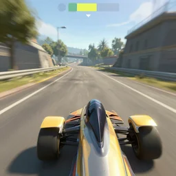 screenshot from half life superstar racing
