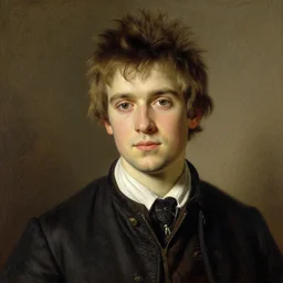 Gigachad by Mihaly Munkacsy, high detail,