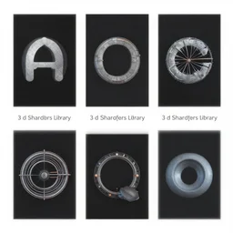 3 d shaders library