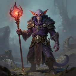 a goblin pyromancer, by justin gerard and greg rutkowski, digital art, realistic painting, fantasy, character design, trending on artstation