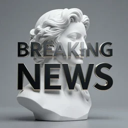 breaking the news, art, impressive, photorealistic, realistic, 8K, HDR