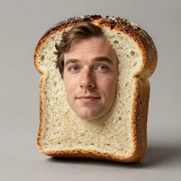 matt berry disguised as a loaf of bread, photo realistic, 4 k