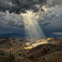a painting by Tomas Sanchez