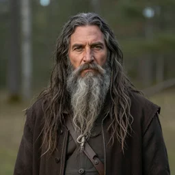 a portrait of the chief of clan McCloud.