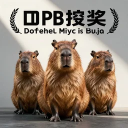 movie poster about capybaras, action movie poster, realistic capybaras
