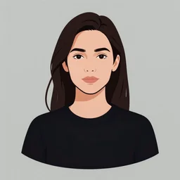 Cristina Kirtchner portrait in Disco Elysium, Disco Elysium style, simple, concept art