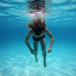 the weird creature you can't see under the water that touches your legs when you're swimming