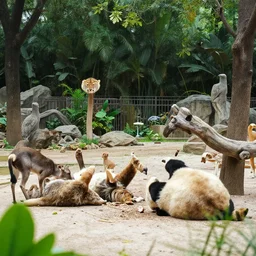 big trouble at the zoo, animals broken loose