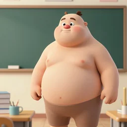 scan of grade school textbook diagram of big chungus meme