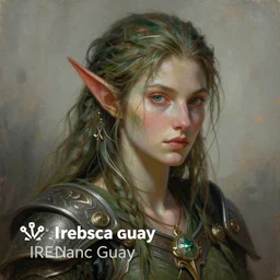 portrait painting of a serene warforged druid, sharp focus, award - winning, trending on artstation, masterpiece, highly detailed, intricate. art by rebecca guay