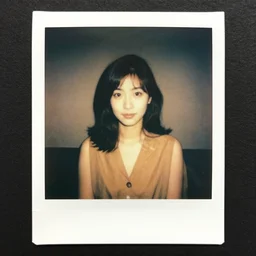 an old polaroid from a young woman from the 6 0 ’ s