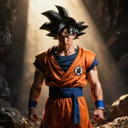 nick cage as goku from dragon ball z