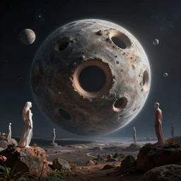 negative mass, holes in space, and time flowing backwards, telepathy, precognition, psychokinesis, and clairvoyance, gorgeous volumetric lighting, epic composition