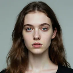 portrait of a beautiful aesthetic girl by Vanessa Beecroft ::