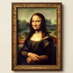 A portrait of Daniel Radclif in the style of The Mona Lisa