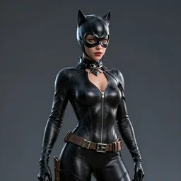 3d render of Catwoman, photorealistic, finalRender, octane, Unreal Engine