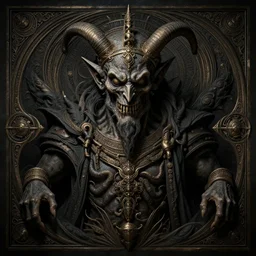 symmetry!! portrait of grotesque hades, greek mythology, ancient greece, underworld, intricate, dark design, highly detailed, dark lighting, digital art, digital painting, artstation, sharp focus, illustration, art by artgerm and h r giger and greg rutkowski and alphonse mucha, 8 k
