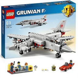 lego set of a grumman f - 1 4 tomcat